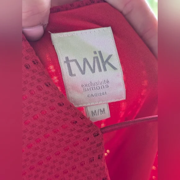 Twik Red Sleeveless Dress - Picture 3 of 4